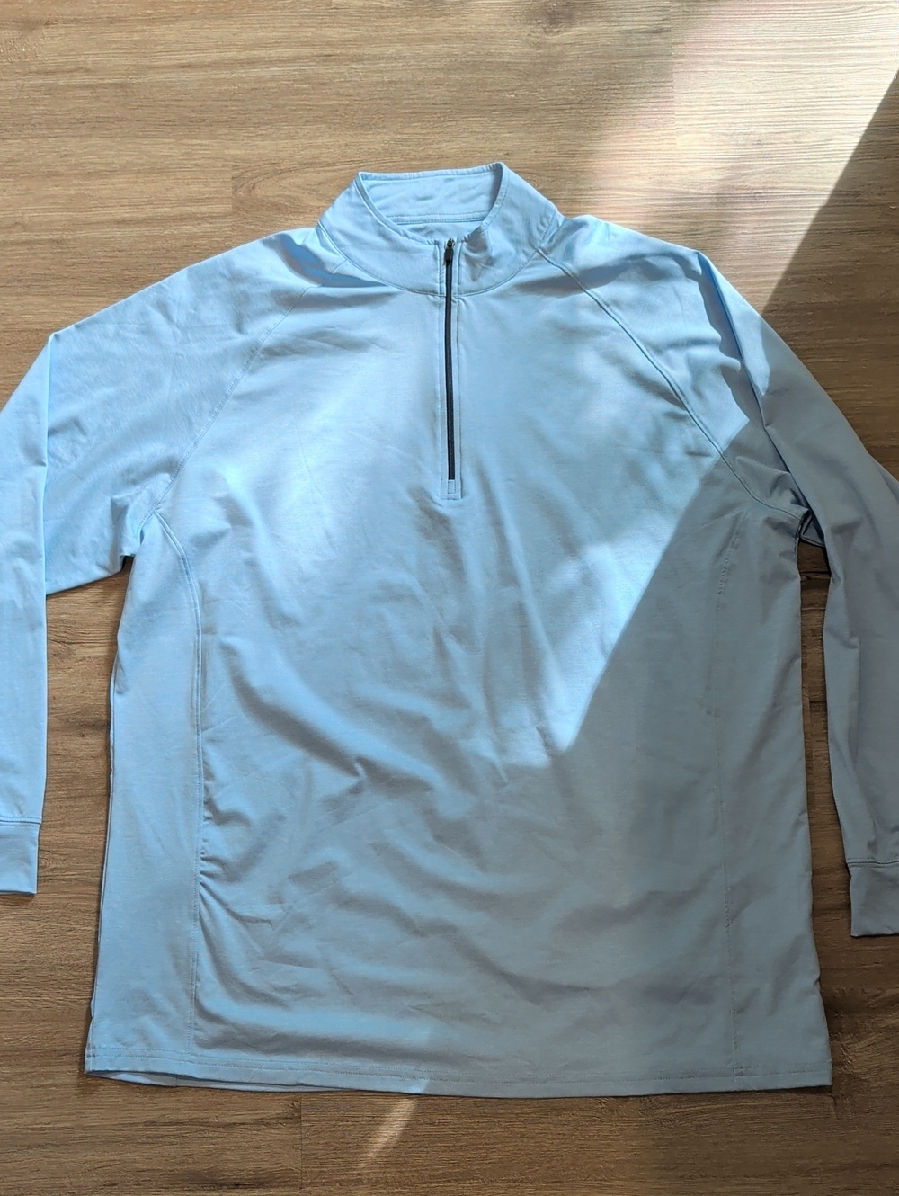 Onward Reserve - Light Blue Quarter-Zip Pullover
